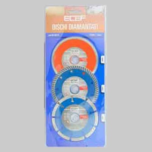 0604602-000-7626-jpg SET DISCHI DIAMANTATI PER EDILIZIA Ø 115 mm - Conf. 3 pezzi