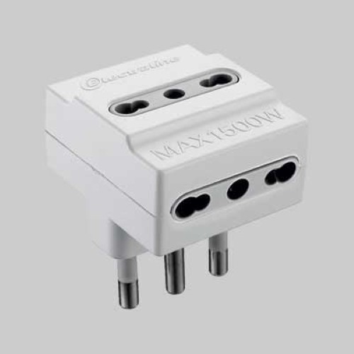 6774602-000-7787-jpg ADATTATORE TRIPLO 16A 2P+T - presa 10/16A 2P+T