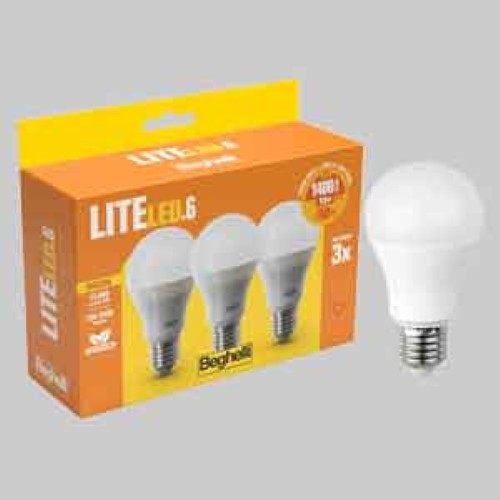 6843904-000-7813-jpg LAMPADA A LED MOD. 'GOCCIA' LITELED BEGHELLI 13W - E27 - 1339Lm - 6500K - Confezione 3 pezzi