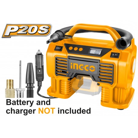 cacli2002-000-6947-jpg COMPRESSORE AUTO BATTERIA LI 20V 11BAR NUDO