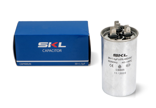 cap400un-000-1402-jpg CONDENSATORE CONDIZIONAMENTO SKL 30+1.5µF 450V