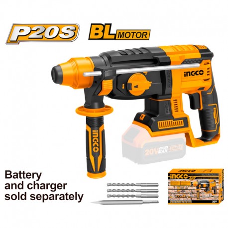 crhli20228-000-6287-jpg MARTELLO DEMOLITORE BATT.LI 20V BRUSHLESS NUDO CON 4 PUNTE
