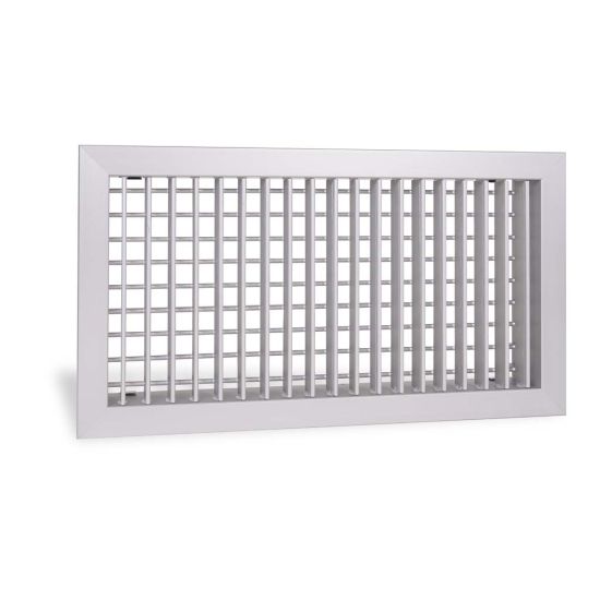 BOCCHETTA MANDATA EBA-VO 300X150 RAL 9016 DOPPIO FILARE, VERTICALE A VISTA