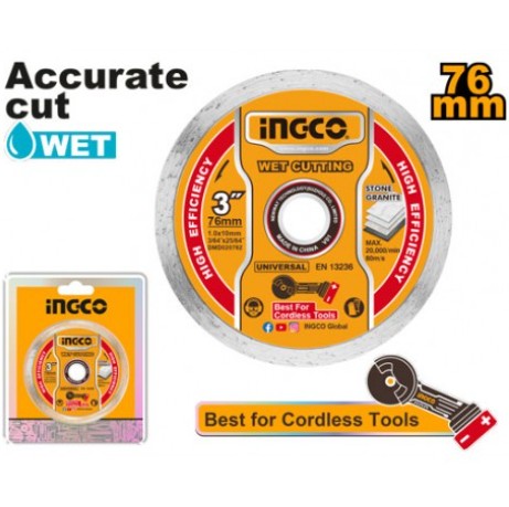 DISCO DIAMANTATO A UMIDO 76MM x CAGLI76011