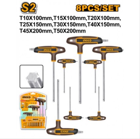 hhkt80838-000-6251-jpg SET 8 CHIAVI TORX A T