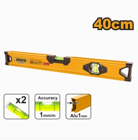 LIVELLA IN ALLUMINIO 40CM SPESSORE 1MM