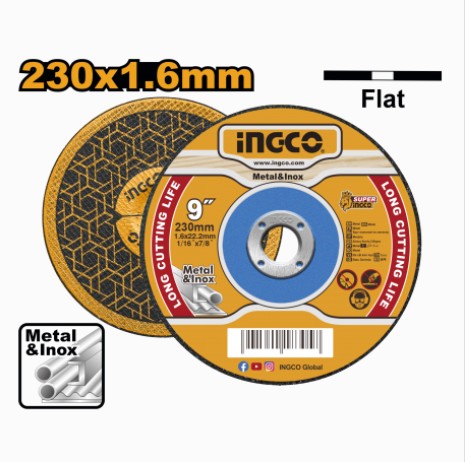 DISCO TAGLIO X METALLO 230X1,6MM