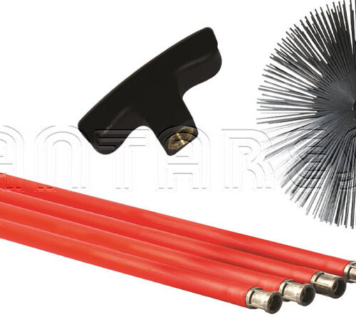 KIT PULIZIA 6 ASTE PLP 1MT. IMP. E SC. ACC. &Oslash; 250