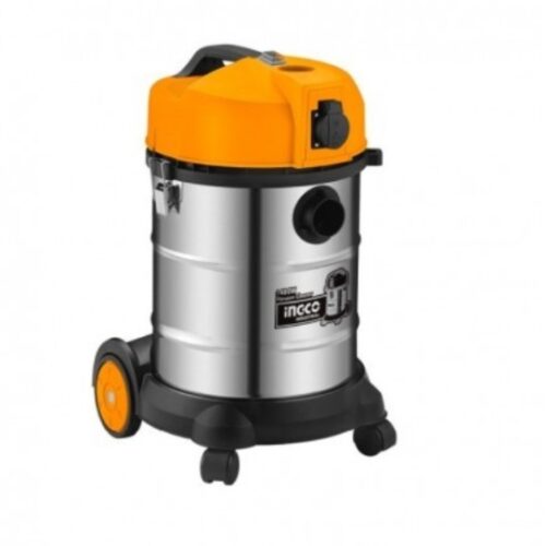 vc12302-000-6767-jpg BIDONE ASPIRAPOLVERE-LIQUIDI INOX 1200W 30LT