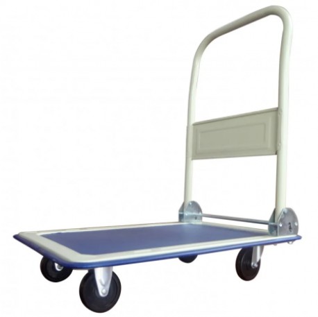 wor00123-000-7938-jpg CARRELLO CLEVER RIBALTABILE ACCIAIO E PVC PORTATA 150 KG